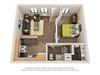Mid Floor; Pool-Side + Designer Kitchen & AC